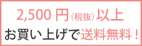 2500円以上で送料無料